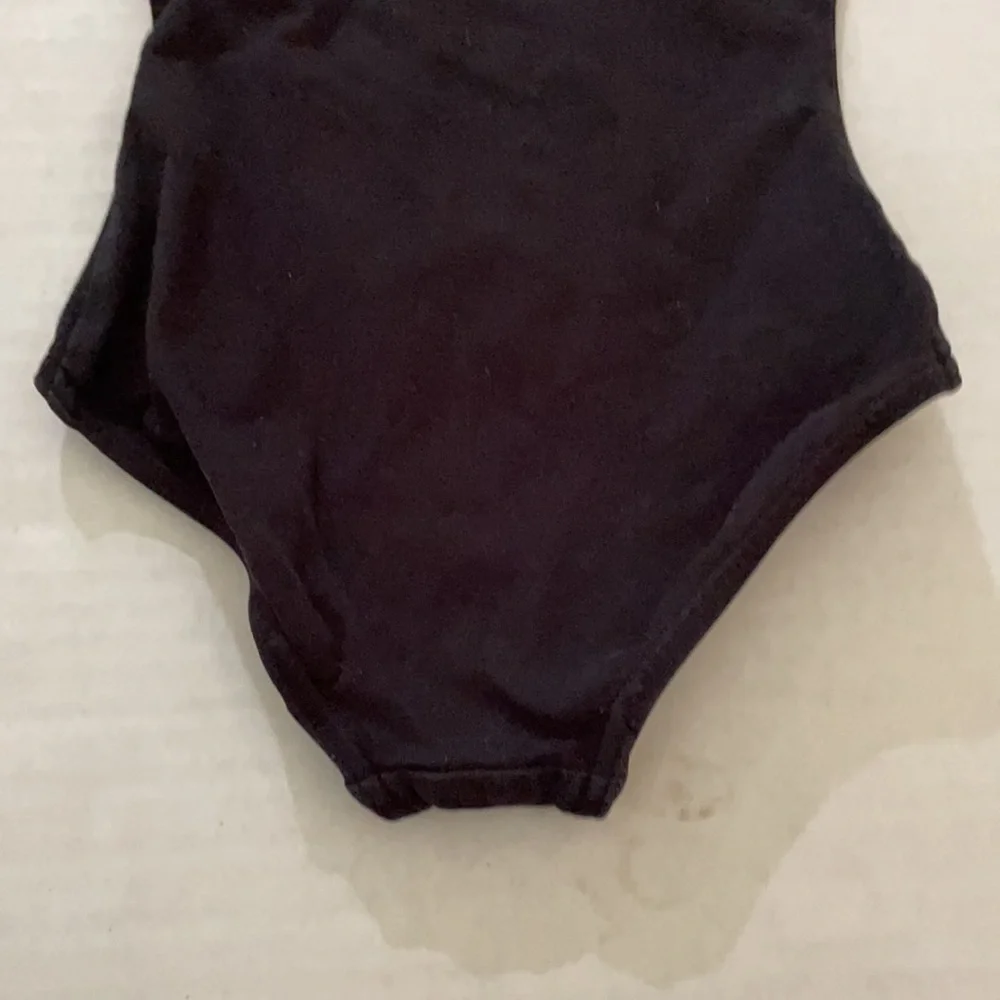 Capezio black leotard